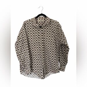 vintage button up shirt
